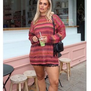 Show Me Your Mumu Canyon Tunic Sweater Mood Ring XL New With Tags